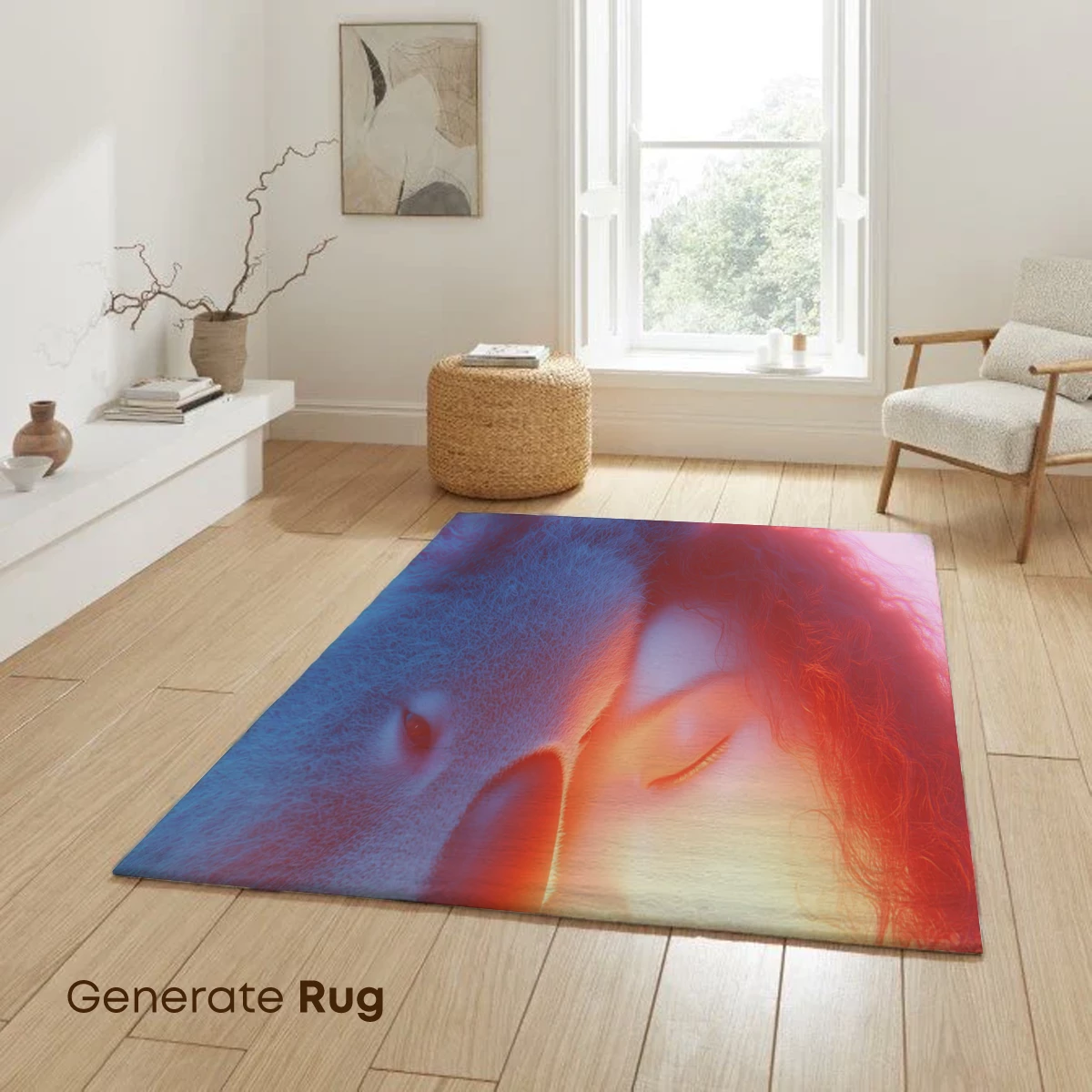 Neon Embrace: Human and Koala in Dreamy Harmony - Image 6