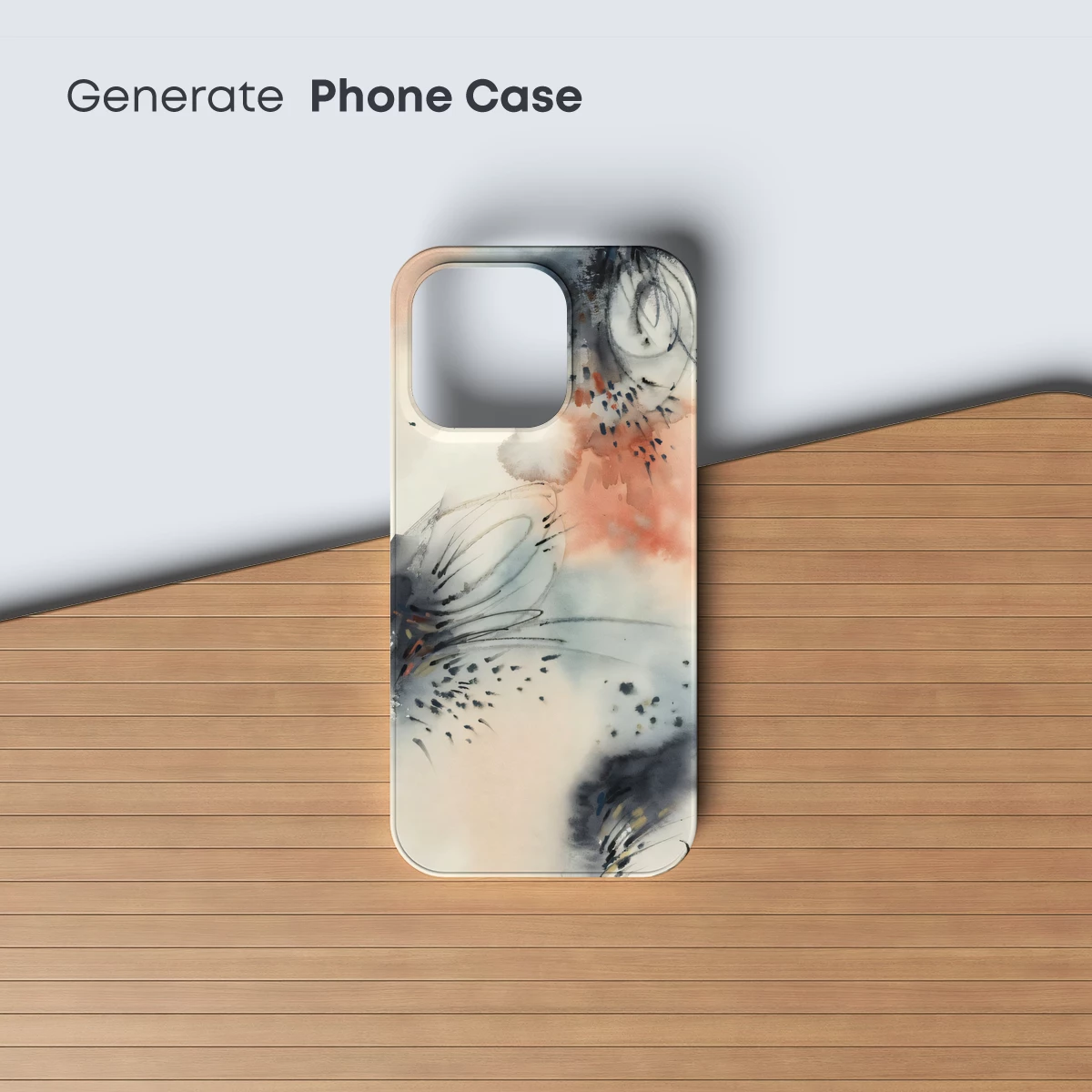 Abstract Whispers: Ink and Hue Harmony - Image 3