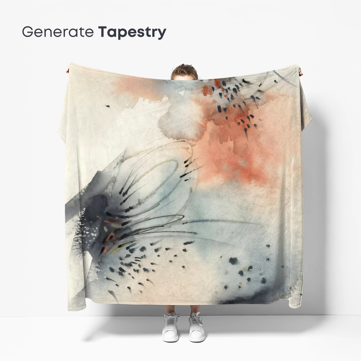 Abstract Whispers: Ink and Hue Harmony - Image 5