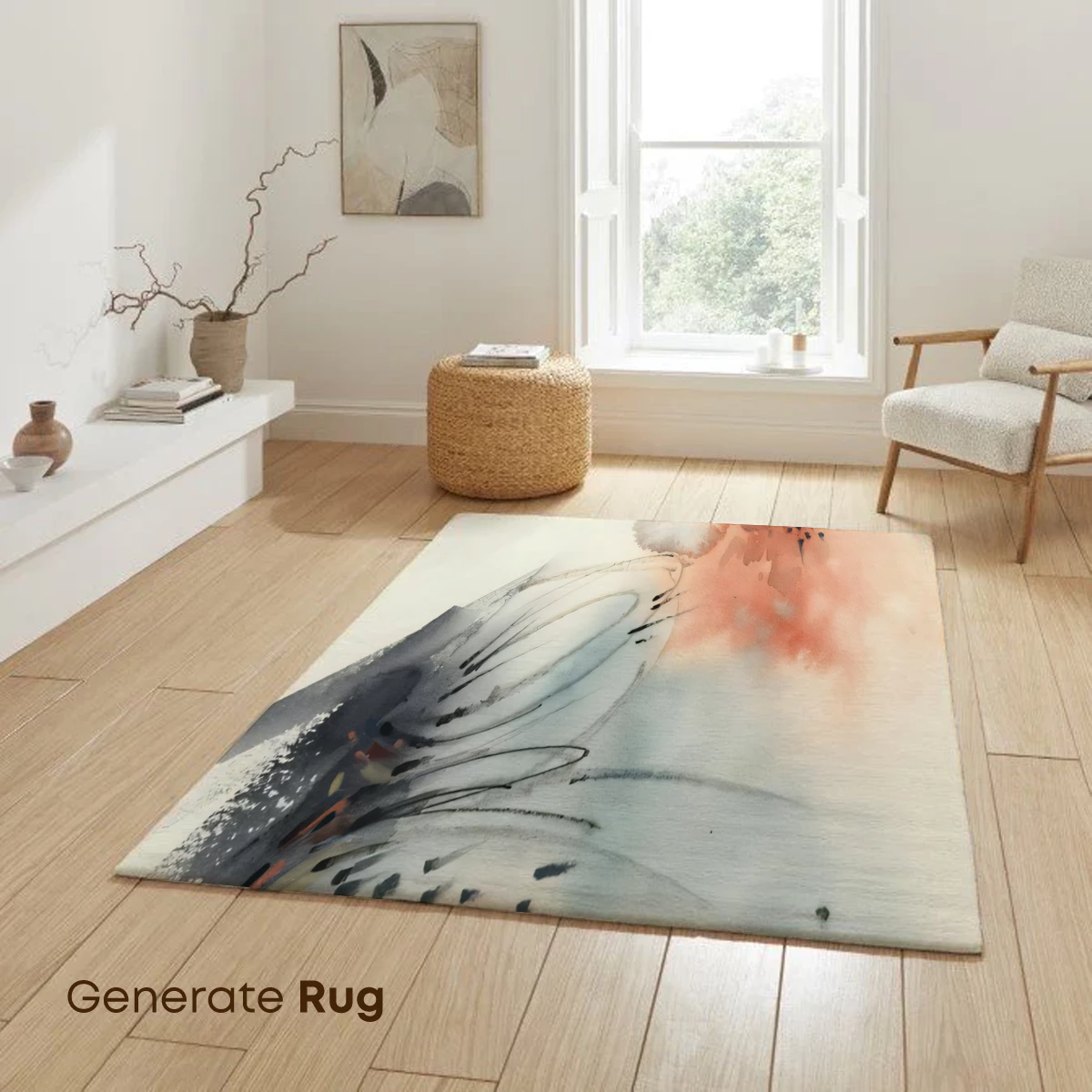 Abstract Whispers: Ink and Hue Harmony - Image 6