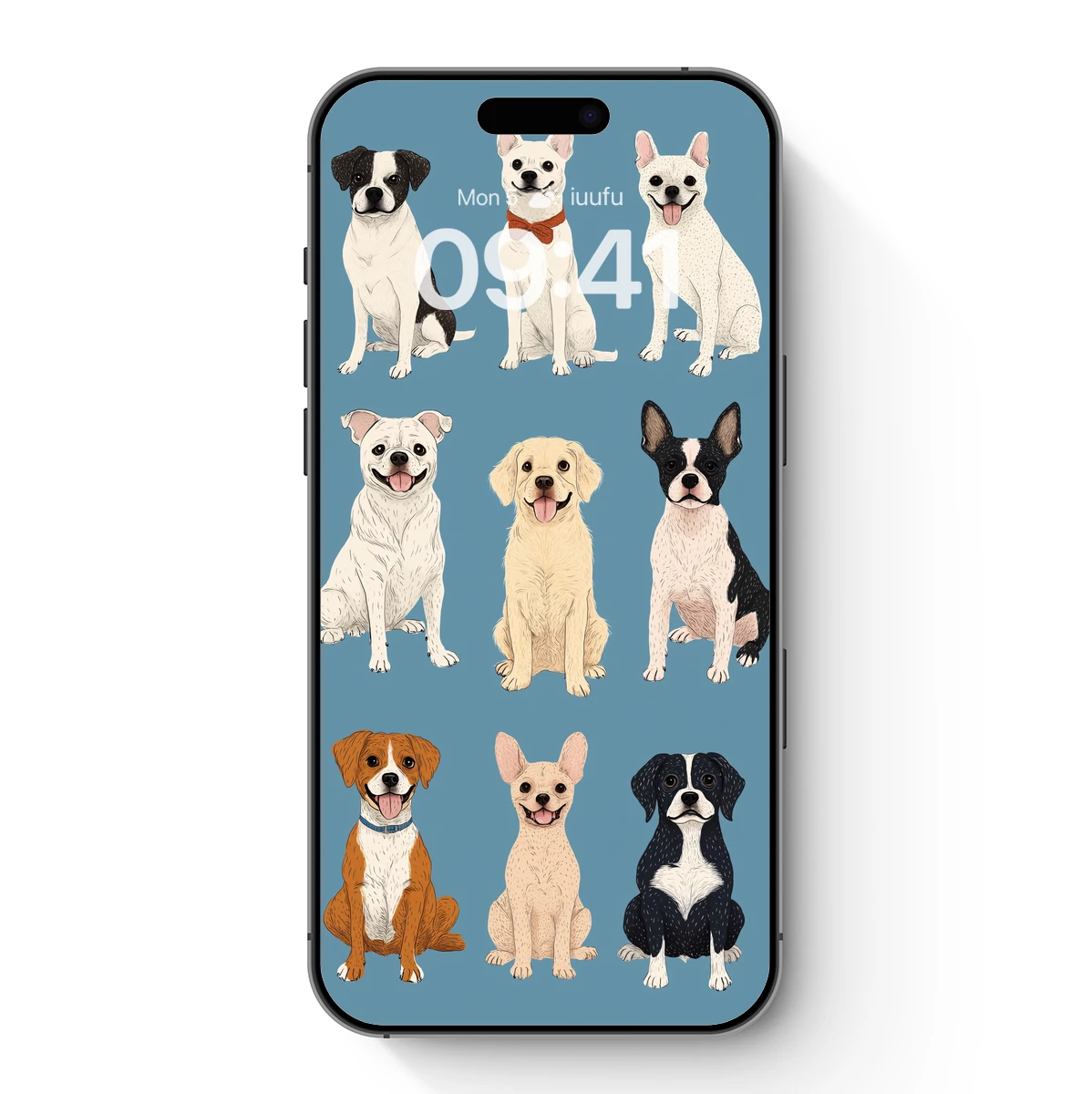 Charming Canine Crew: Whimsical Dog Portraits