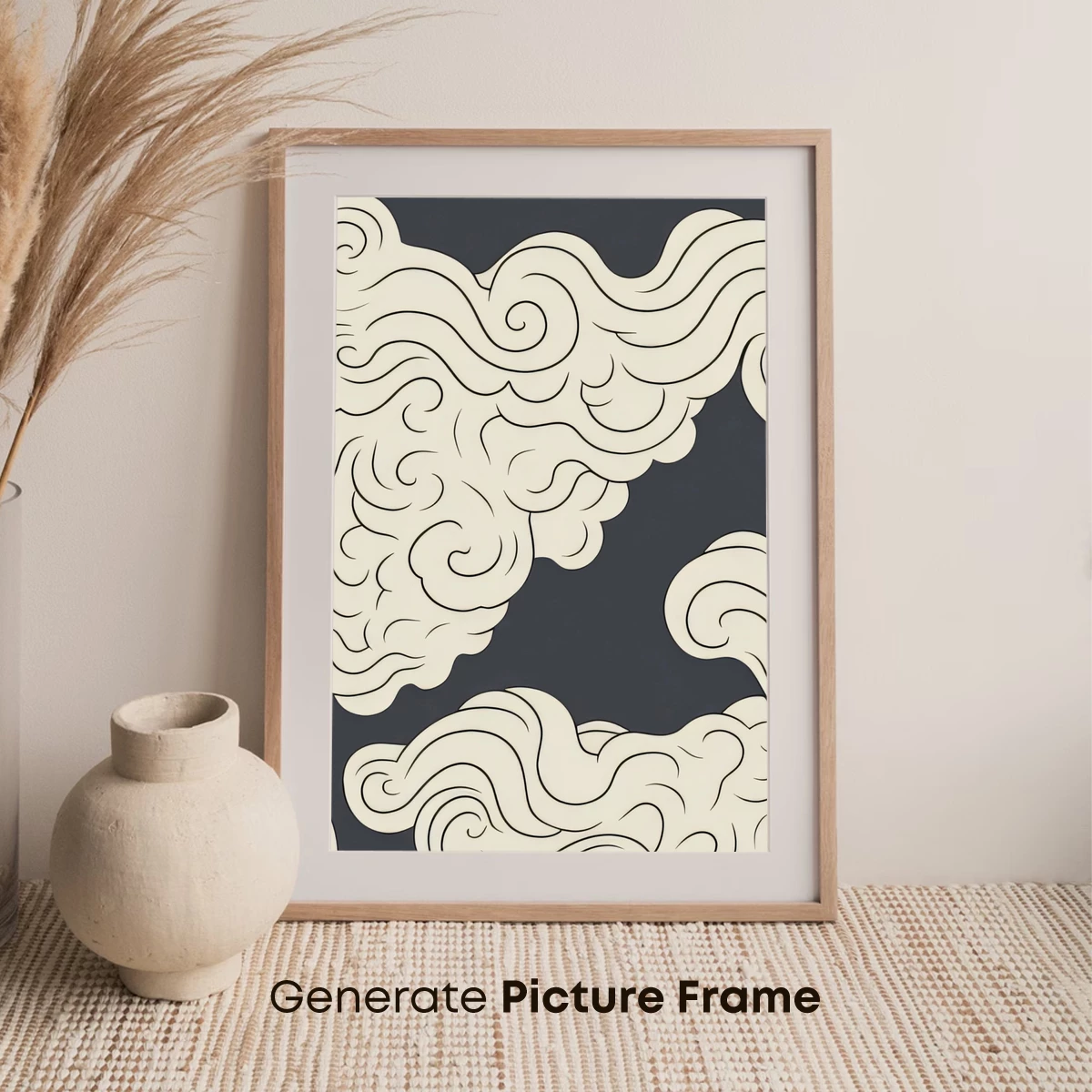 Ethereal Cloud Whirls: A Dance of Swirling Mist - Image 7