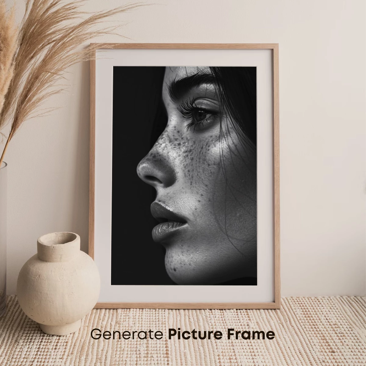 Monochrome Profile: Freckled Serenity - Image 7