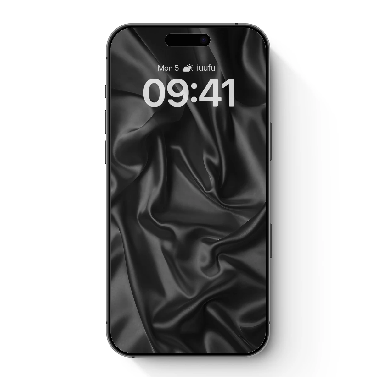 Elegant Black Silk Drapery - Image 7