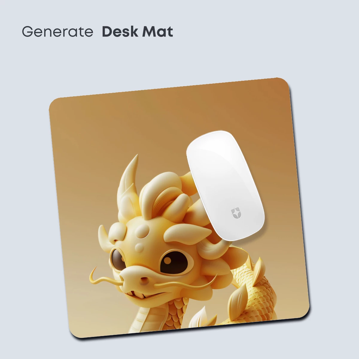 Golden Dragonling: Mythical Charm in Pastel Hues - Image 4