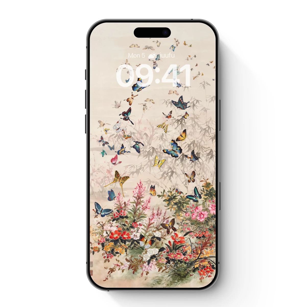 Butterfly Symphony in Bloom