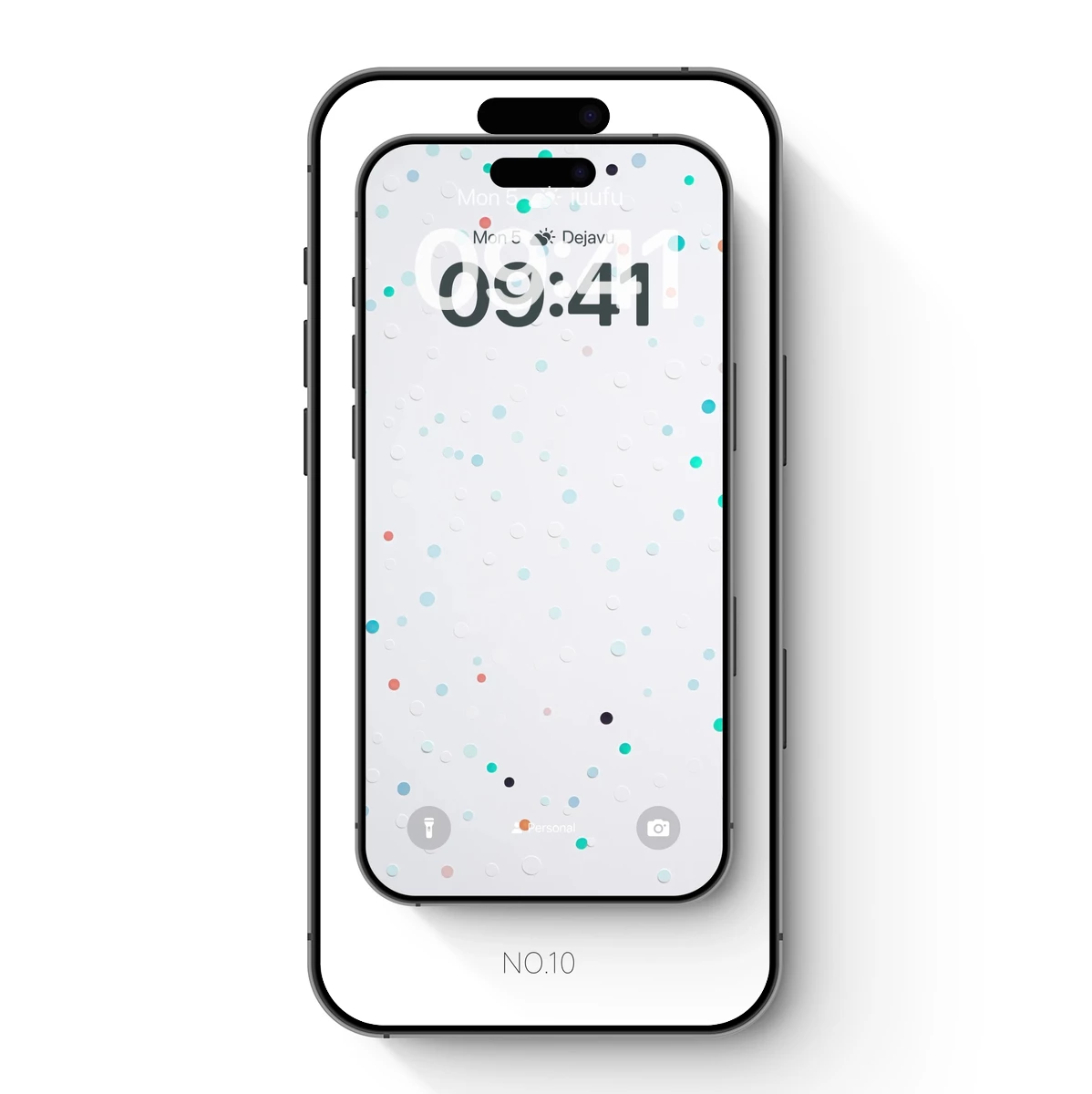 Digital Dawn Dots: Timeless Elegance in Speckles