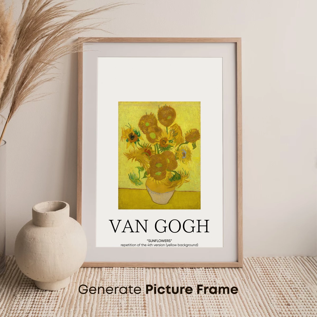 Van Gogh's Sunflowers: Yellow Harmony - Image 7