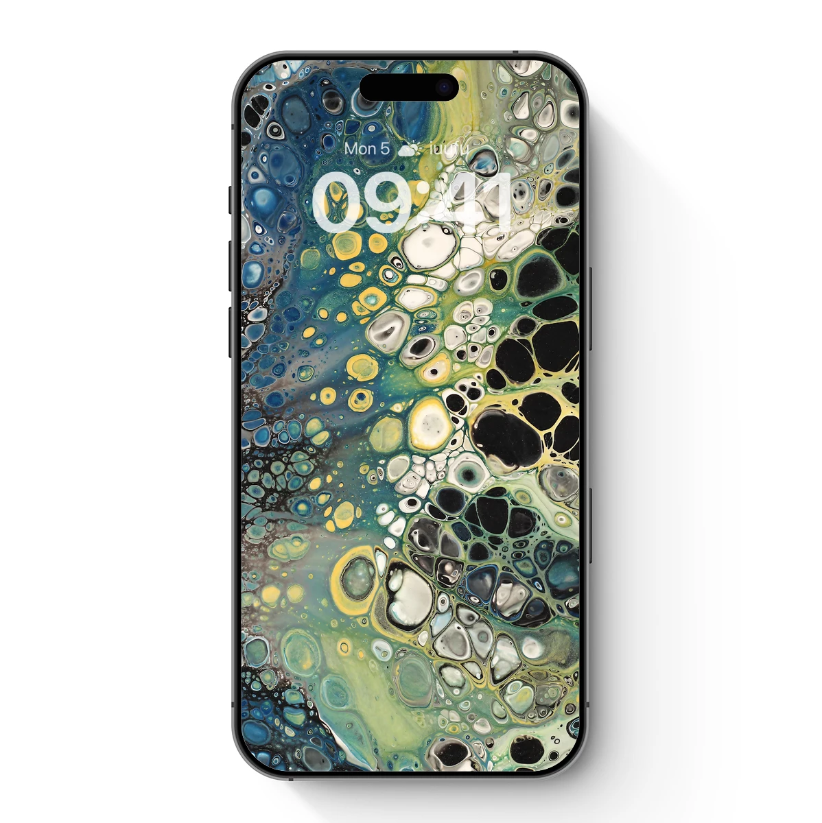 Fluid Dreamscape: Abstract Ink Fusion