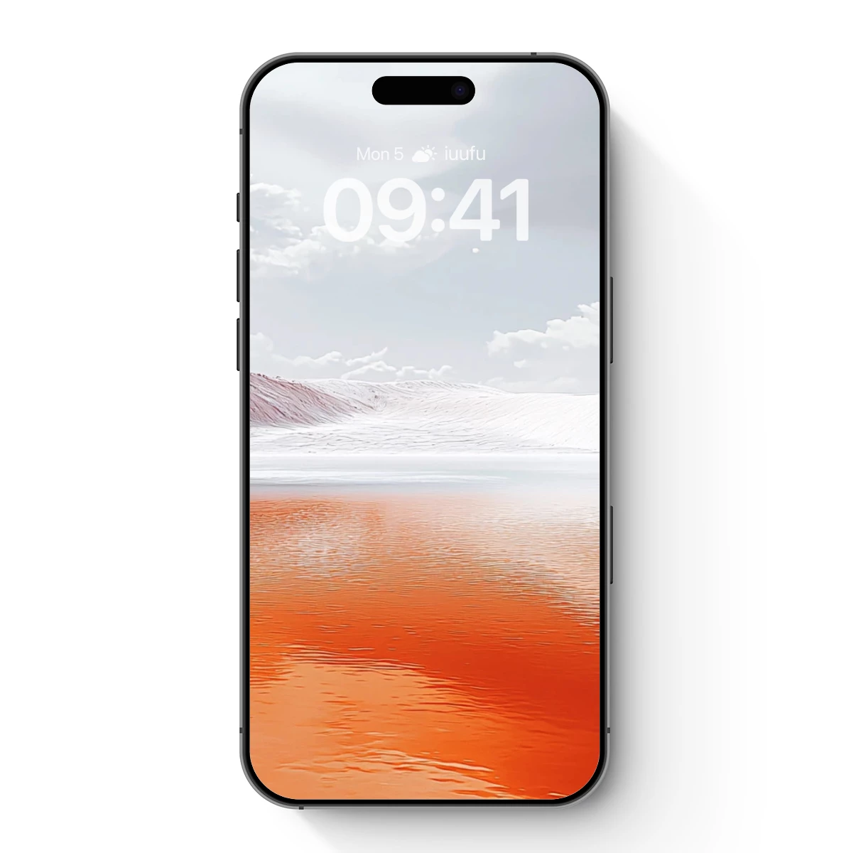 Crimson Reflections: A Surreal Landscape Symphony