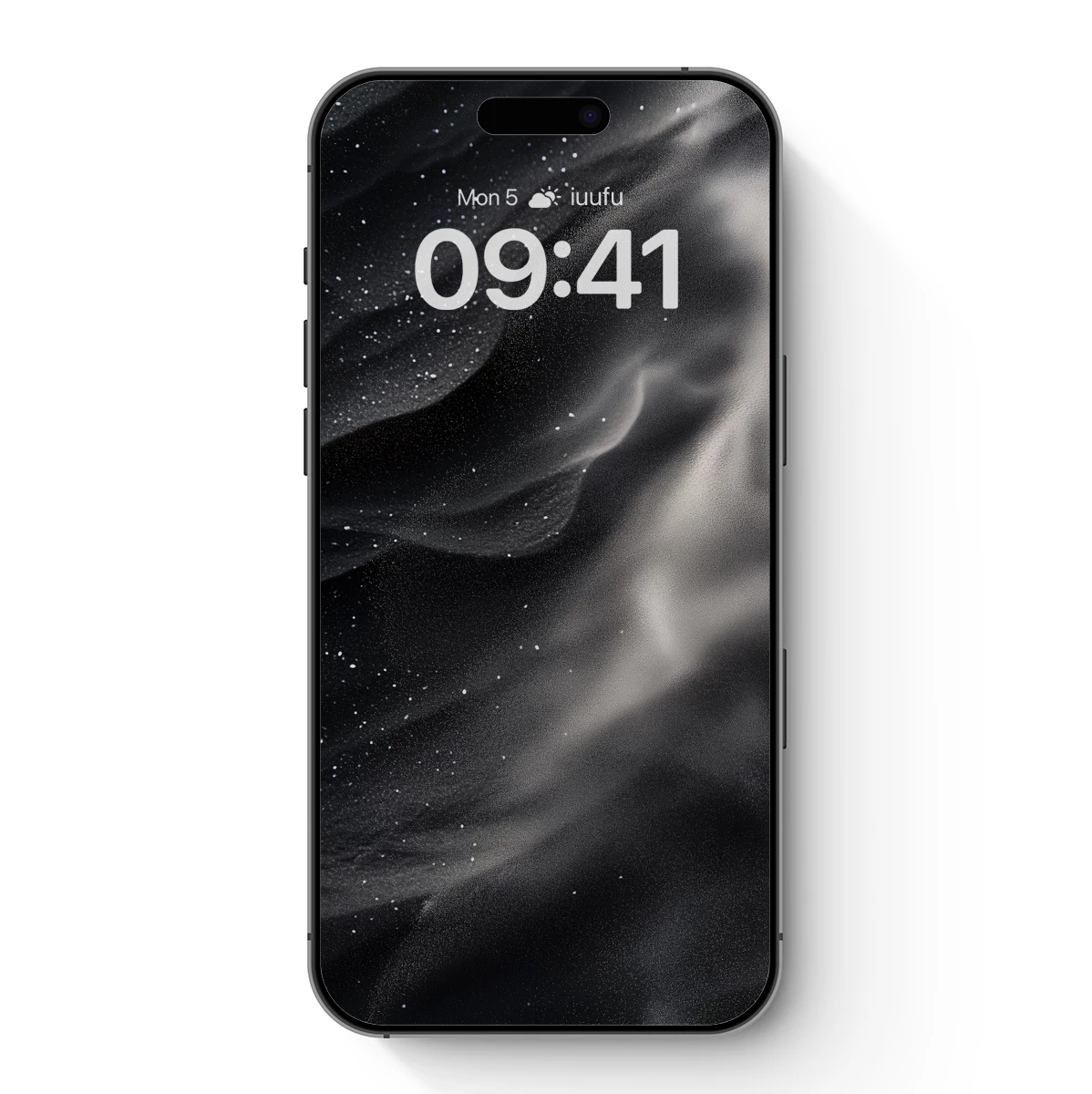 Ethereal Cosmic Veil: Monochrome Stardust Swirls