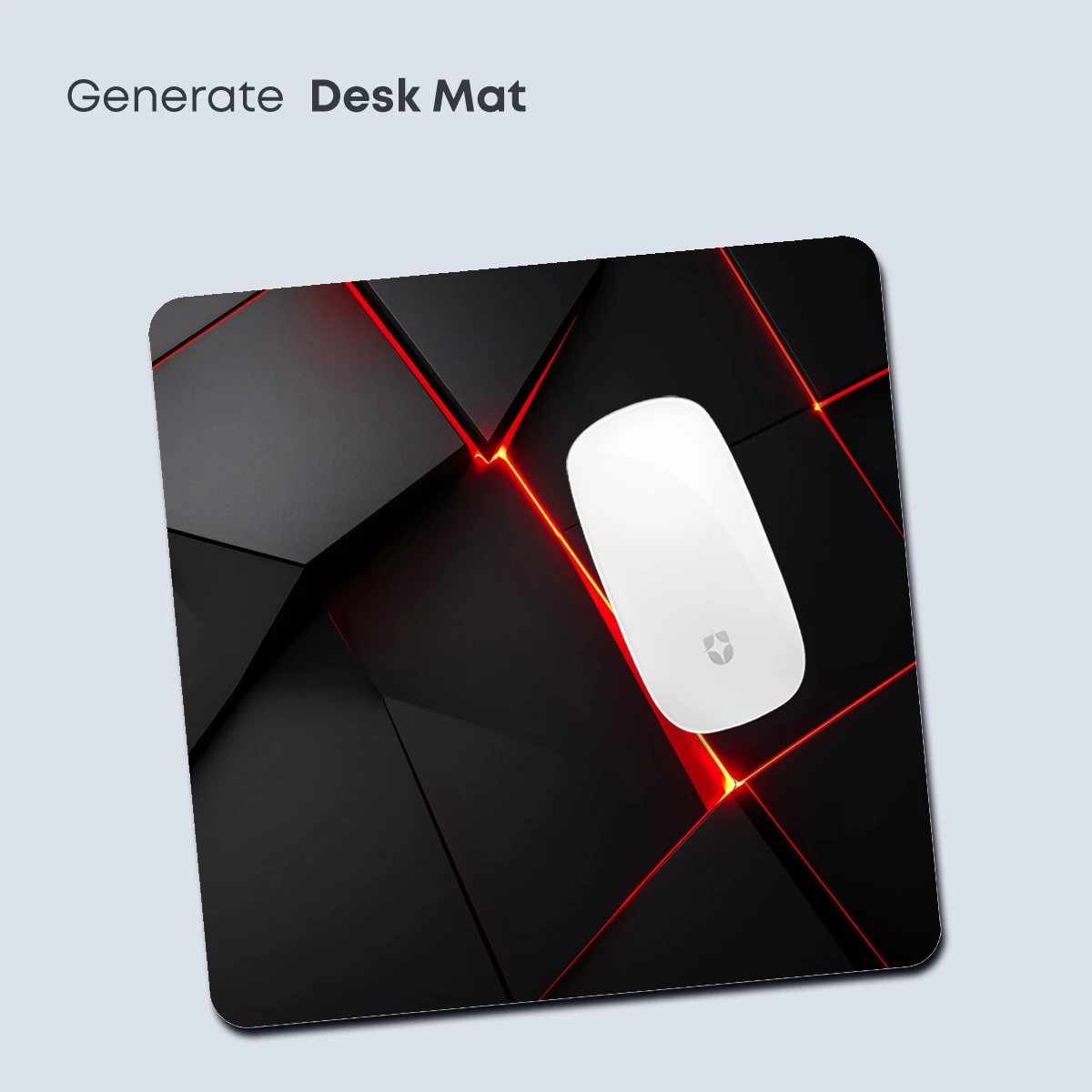 Neon Geometric Odyssey: Red Lines on Black - Image 4