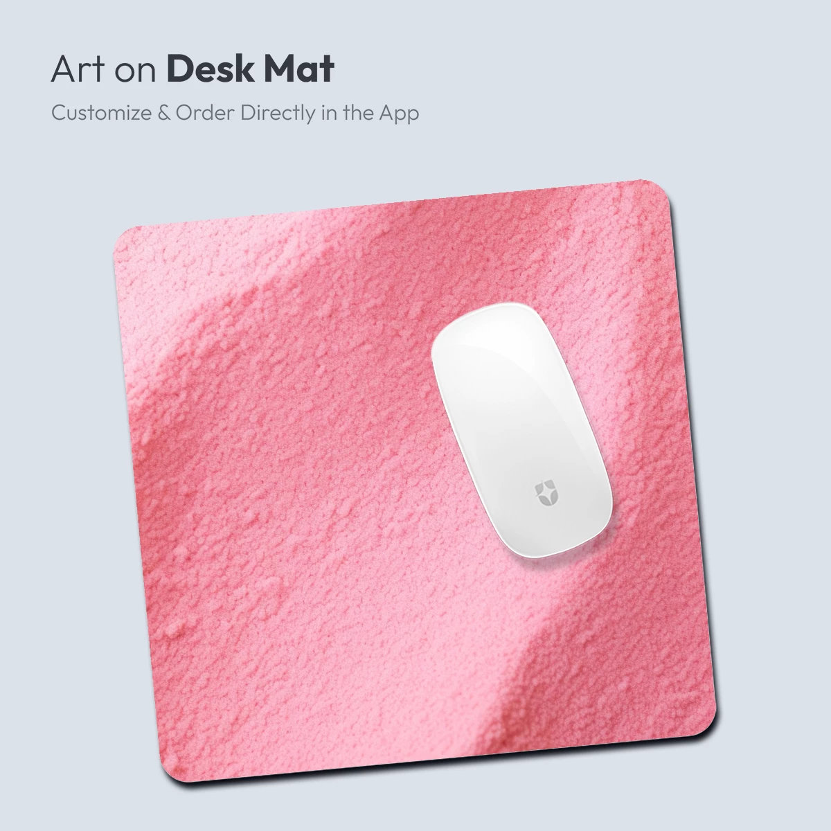 Pink Powder Elegance: Soft Swirls in Pastel Hue - Image 4