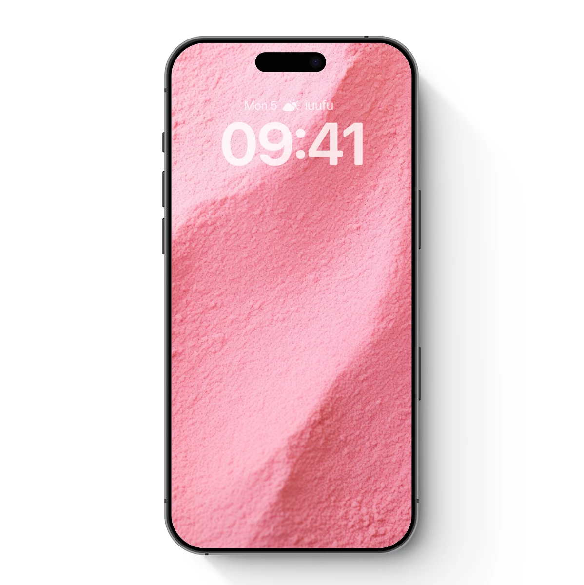 Pink Powder Elegance: Soft Swirls in Pastel Hue