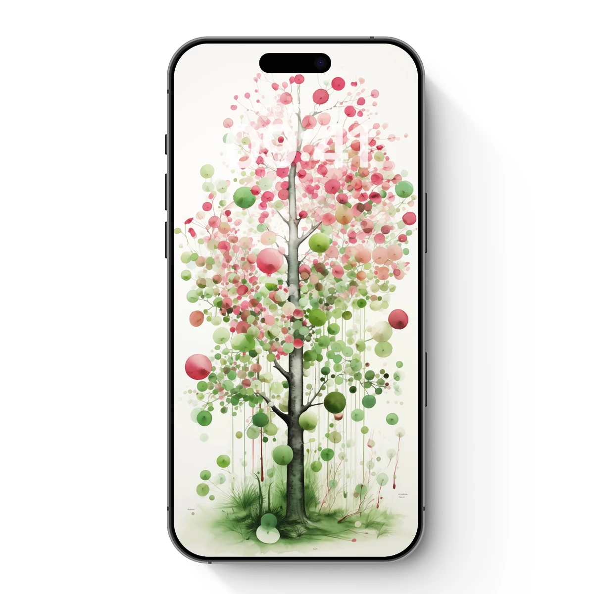 Blossom Bubble Tree: Abstract Floral Artistry