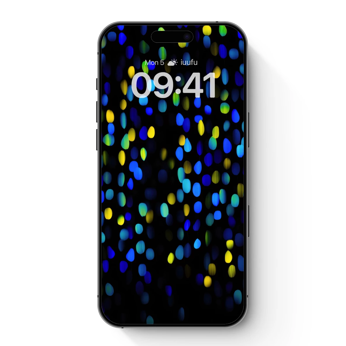 Bokeh Symphony: Neon Raindrops