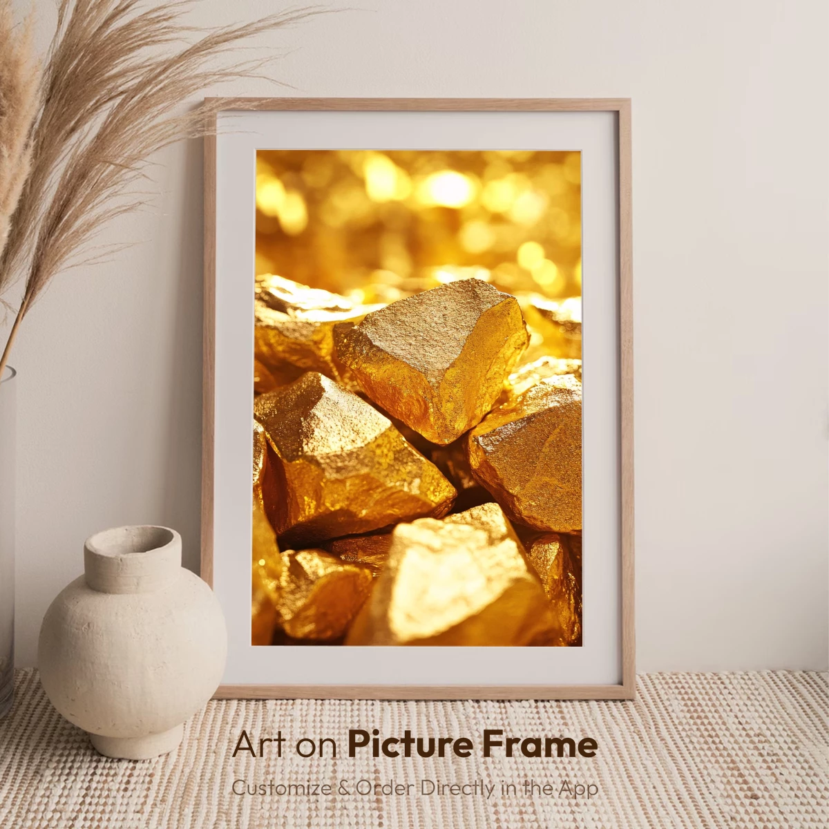 Golden Nuggets: Radiant Wealth in Crystalline Form - Image 7