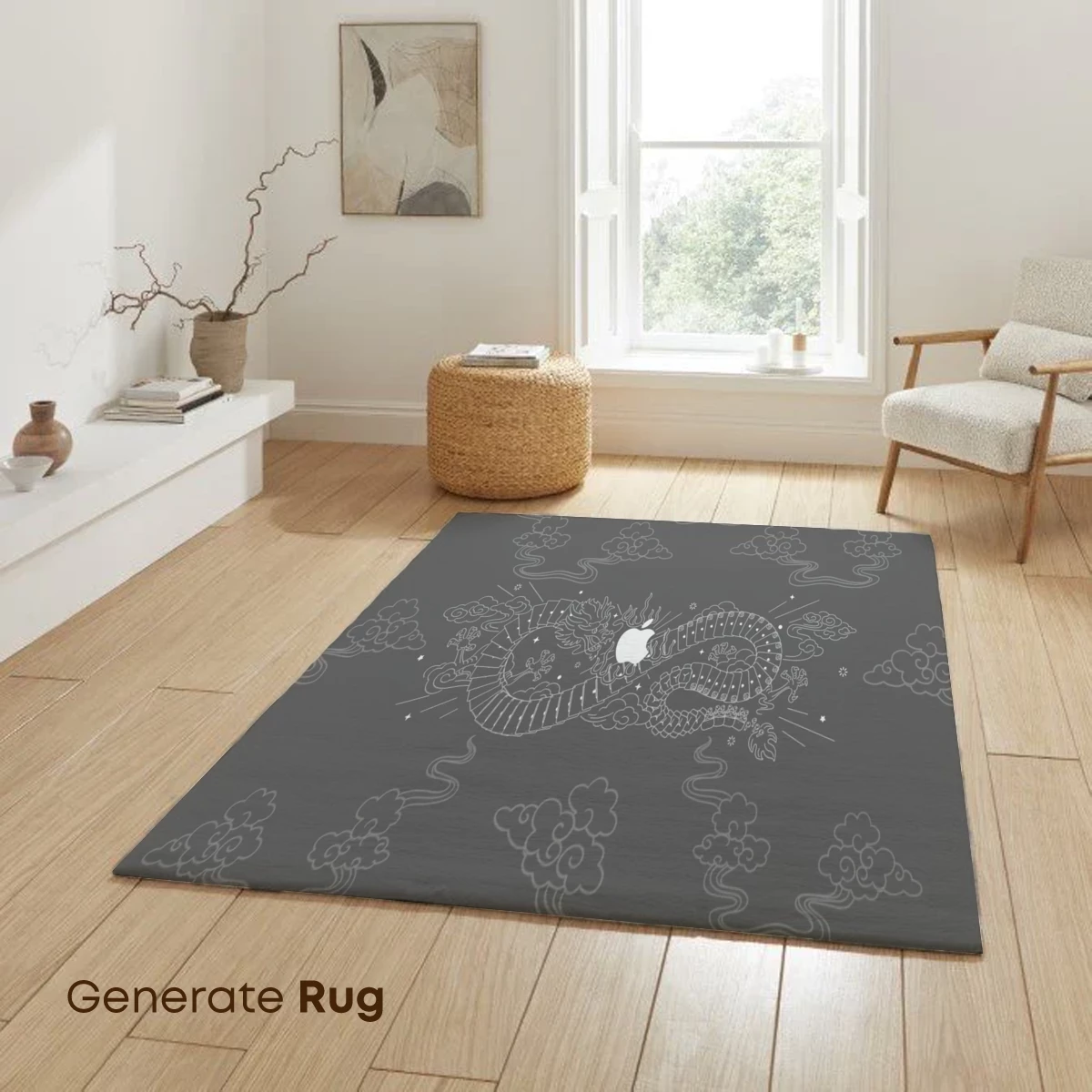 Dragon Apple: Mythical Tech Fusion Art - Image 6