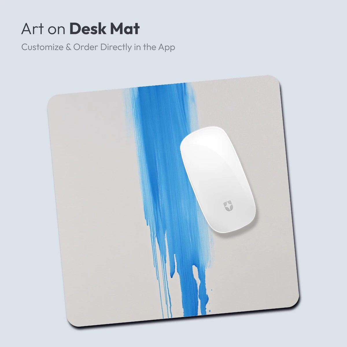 Blue Drip Elegance: Abstract Fluidity - Image 4