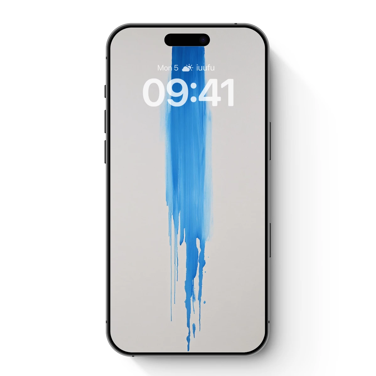 Blue Drip Elegance: Abstract Fluidity Blue Drip Elegance: Abstract Fluidity