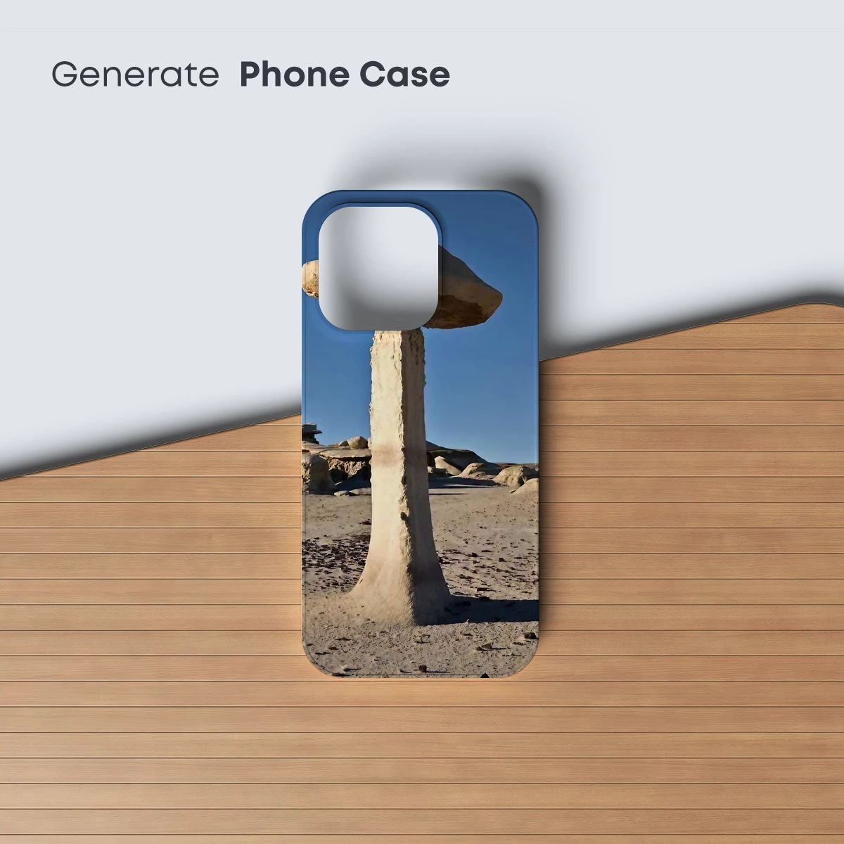 Desert Mushroom Rock Formation - Image 3