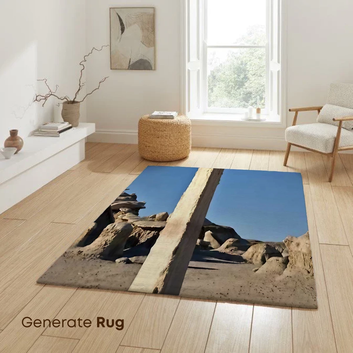 Desert Mushroom Rock Formation - Image 6