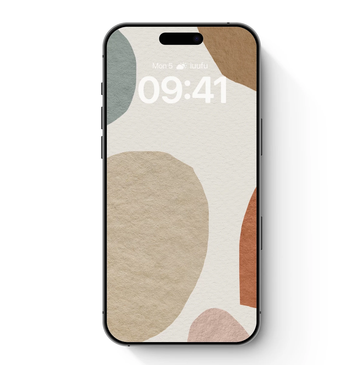 Abstract Earth Tones: Organic Shapes in Harmony