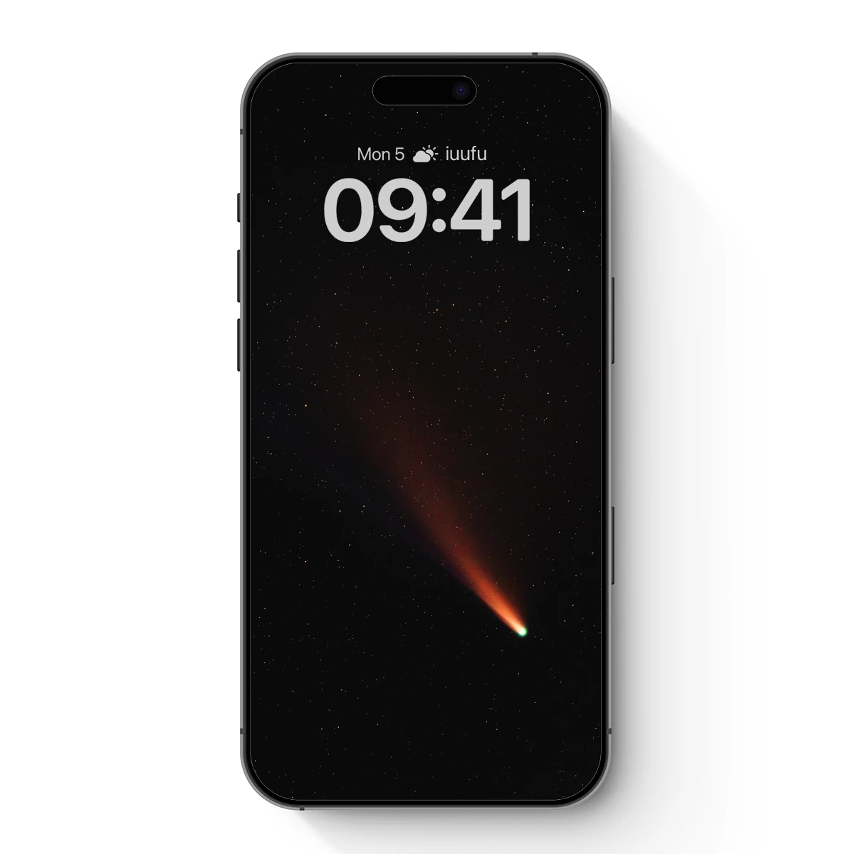 Cosmic Comet: Celestial Tail in Night Sky