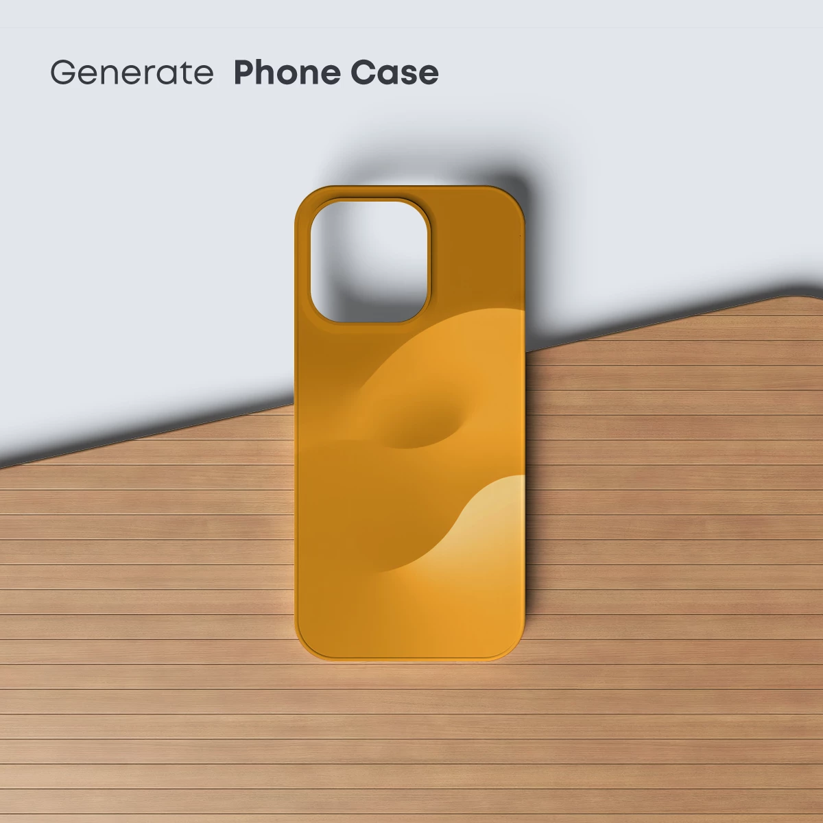 Golden Wave Elegance: Abstract Fluidity - Image 3