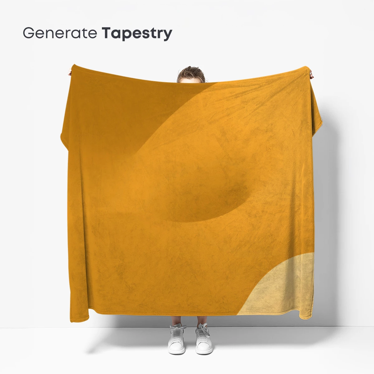 Golden Wave Elegance: Abstract Fluidity - Image 5