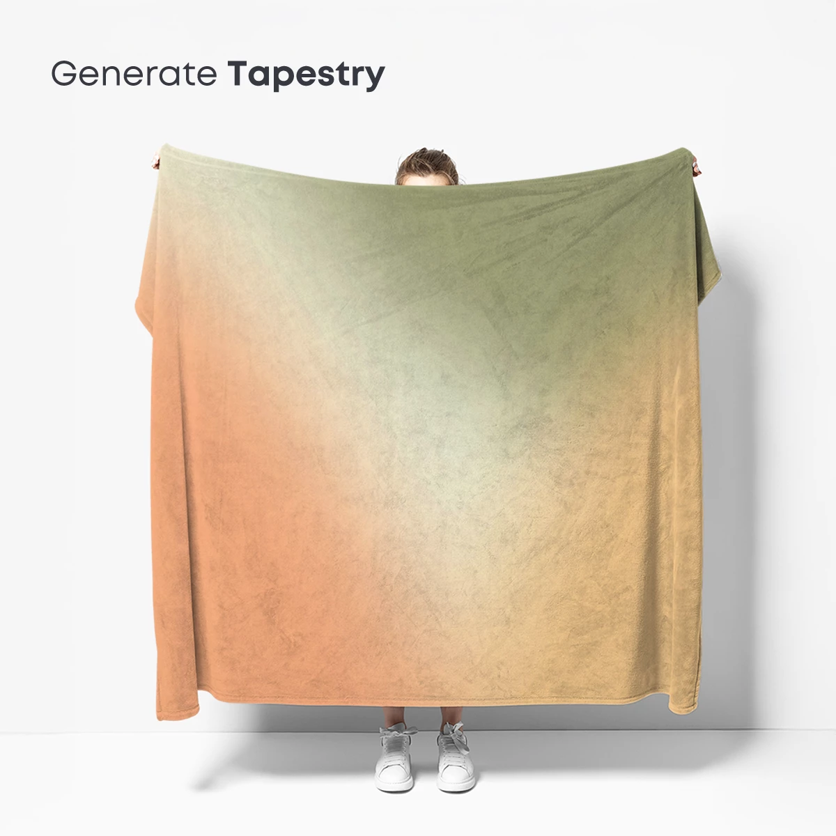 Gradient Harmony: Soft Blends of Peach and Sage - Image 5