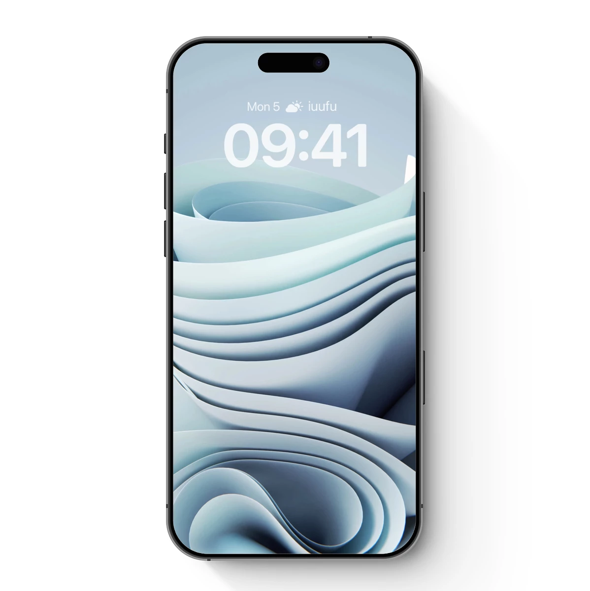 Ethereal Ribbon Waves: A Study in Soft Blues