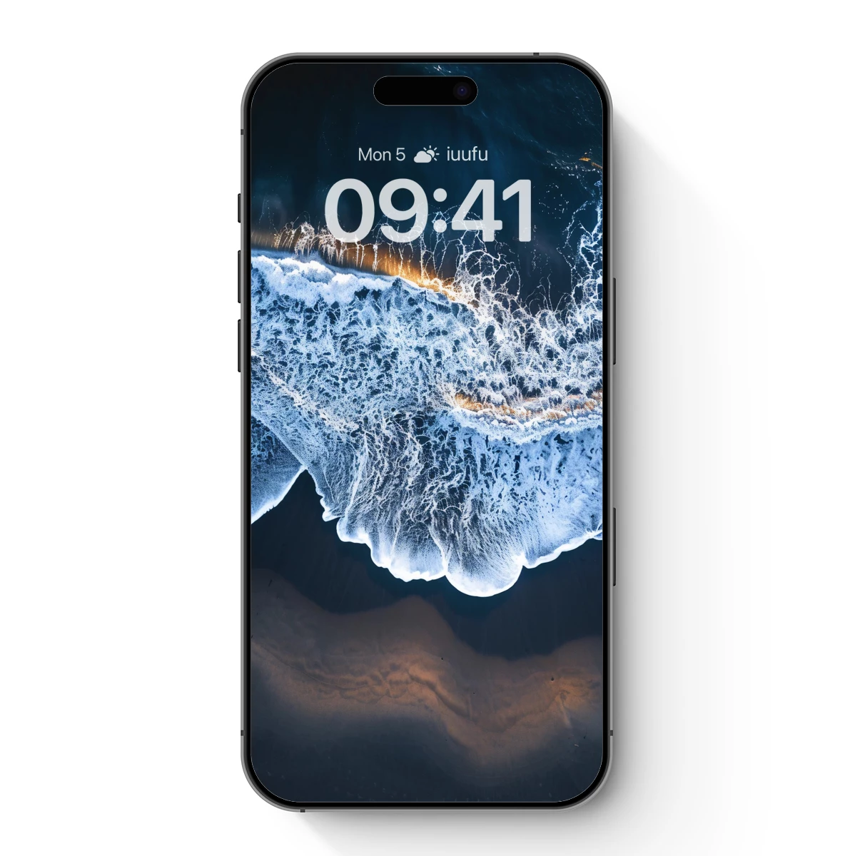 Aerial Symphony of Ocean Waves