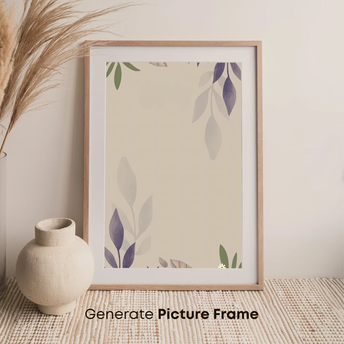 Ethereal Leaf Whispers: Soft Botanical Elegance - Image 7