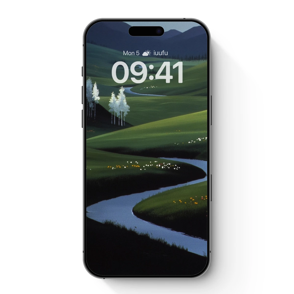 Luminous River Valley: A Surreal Landscape Symphony