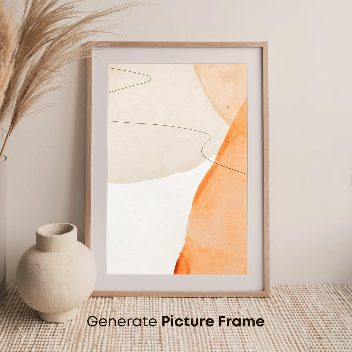 Abstract Watercolor Flow: Minimalist Elegance - Image 7