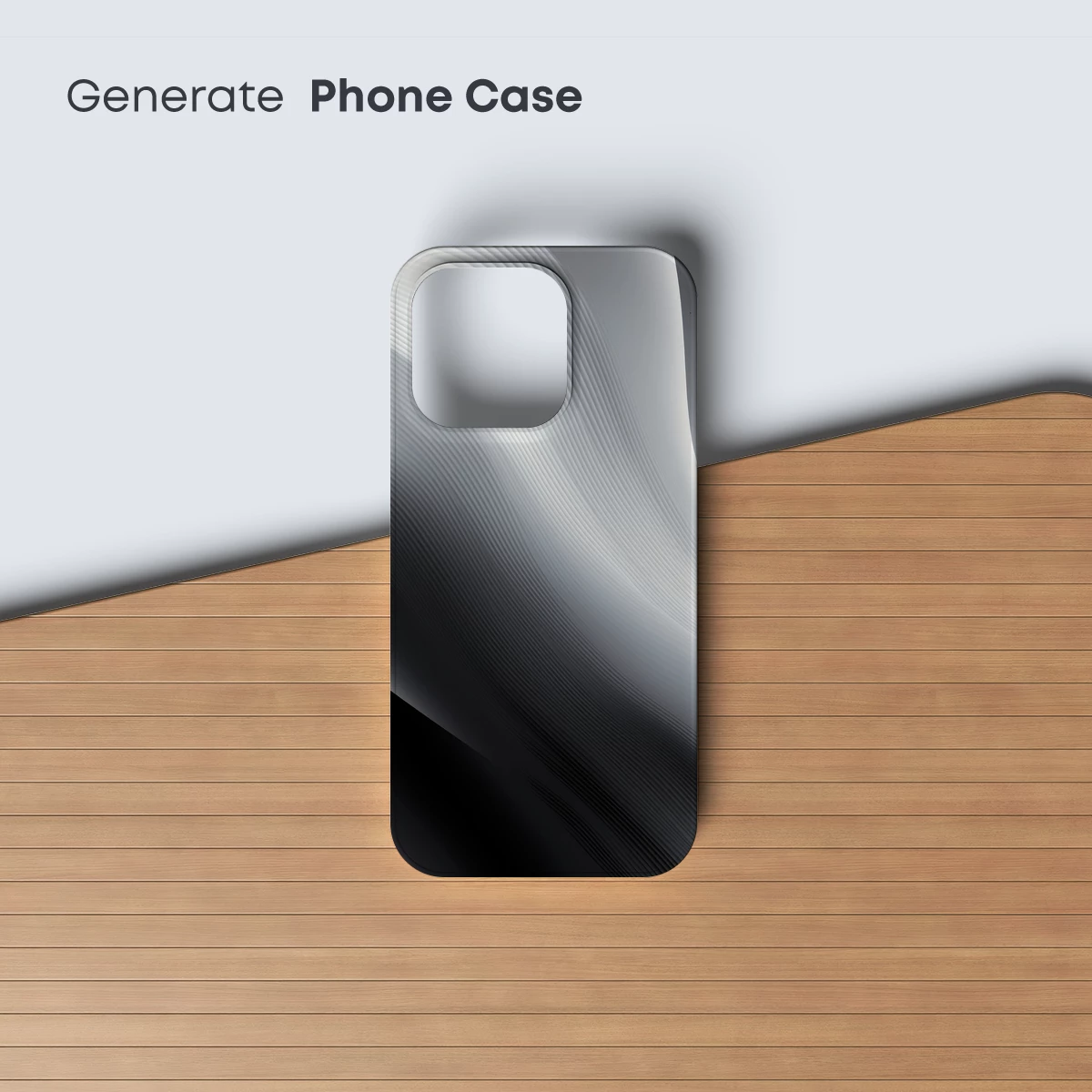 Elegant Silver Waves: A Symphony of Light and Shadow - Image 3