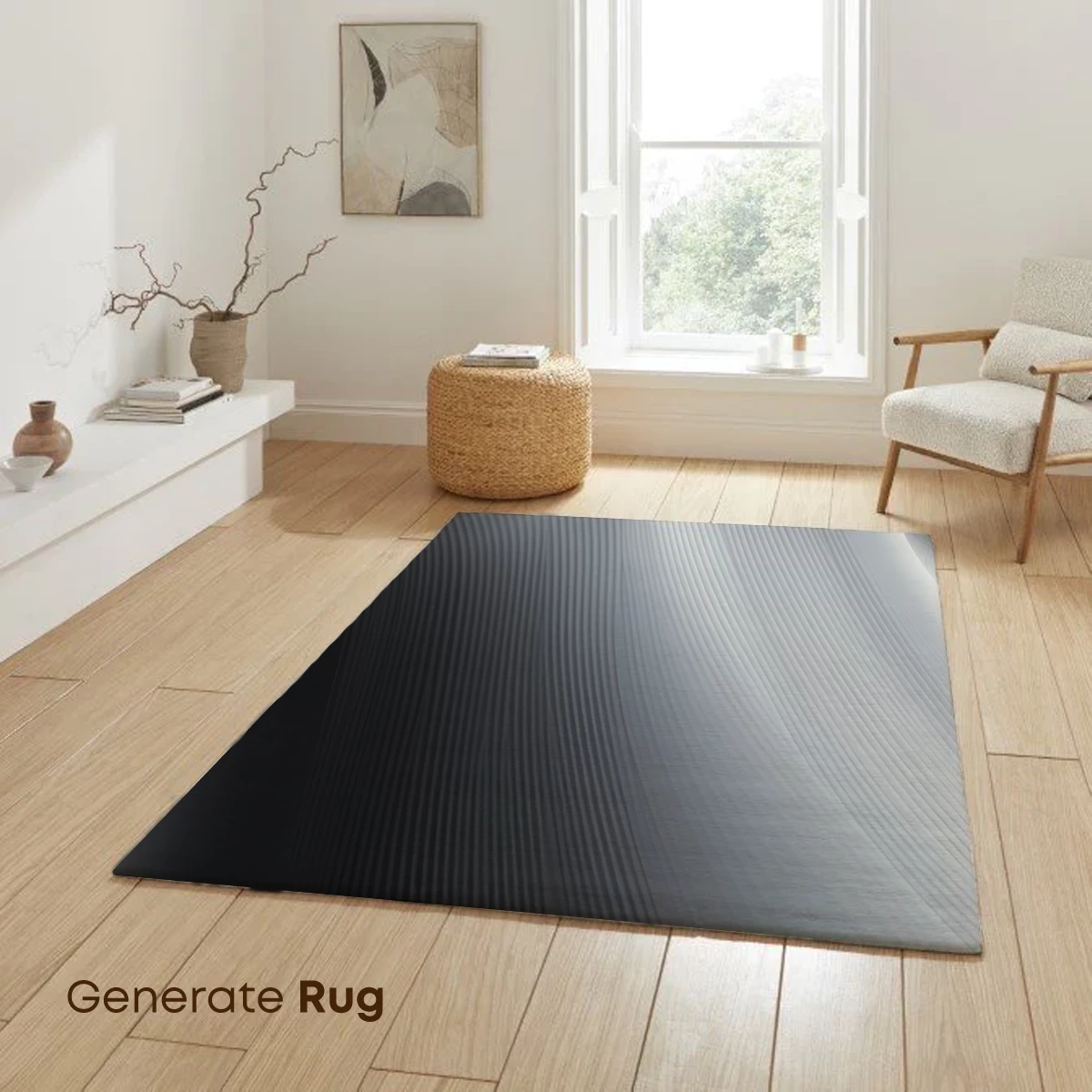 Elegant Silver Waves: A Symphony of Light and Shadow - Image 6