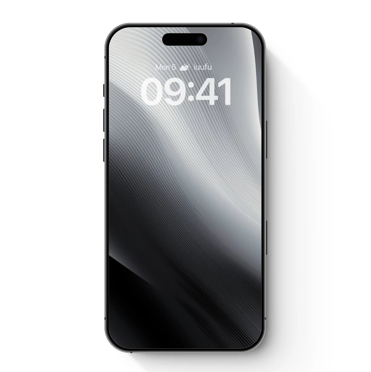 Elegant Silver Waves: A Symphony of Light and Shadow