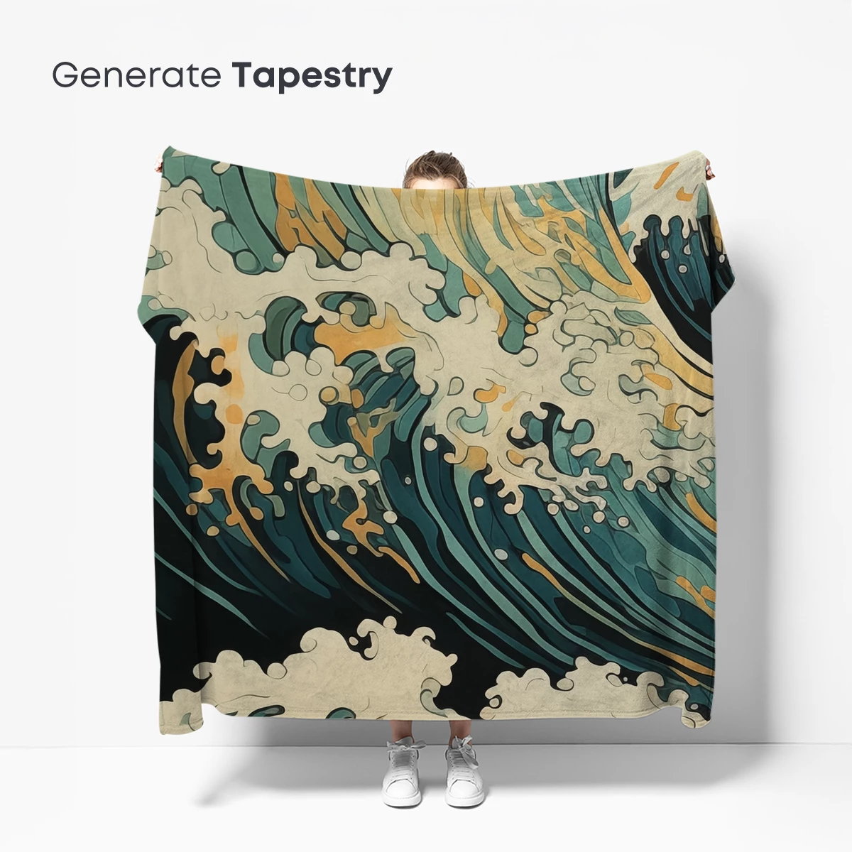 Hokusai's Digital Wave Symphony - Image 5