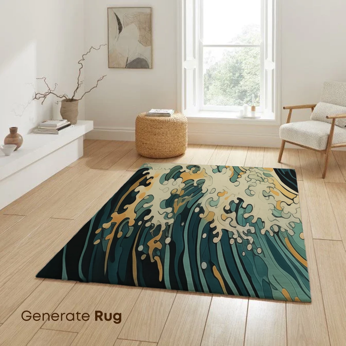 Hokusai's Digital Wave Symphony - Image 6