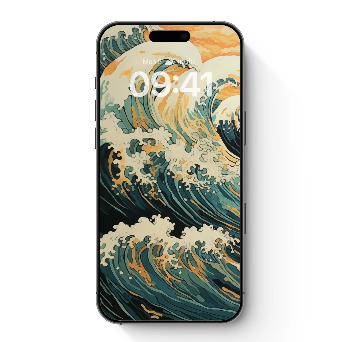 Hokusai’s Digital Wave Symphony Hokusai's Digital Wave Symphony