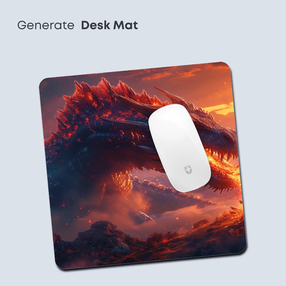 Eternal Flame Dragon: Mythic Fury at Dusk - Image 4