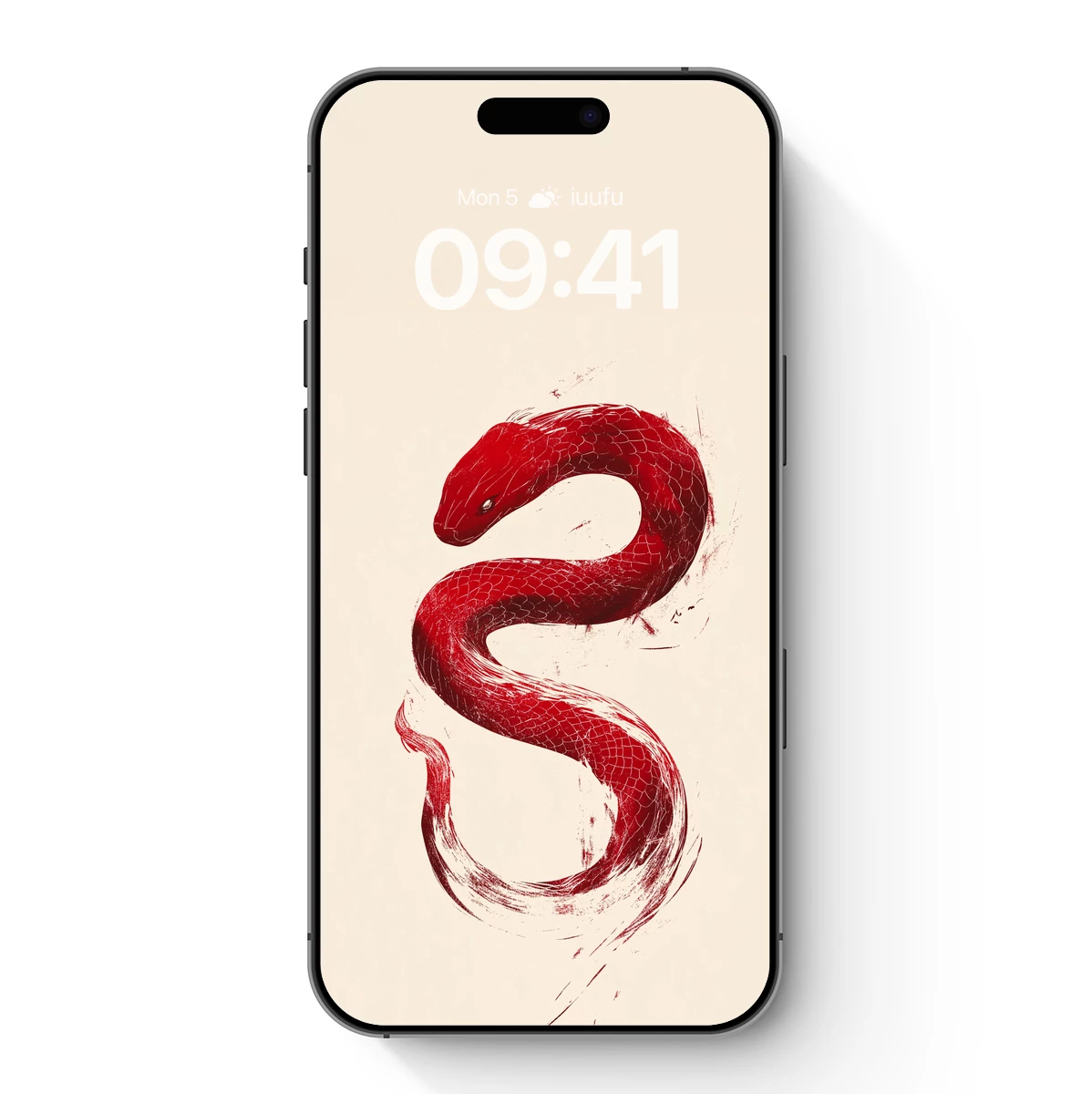 Crimson Serpent: Elegance in Coils