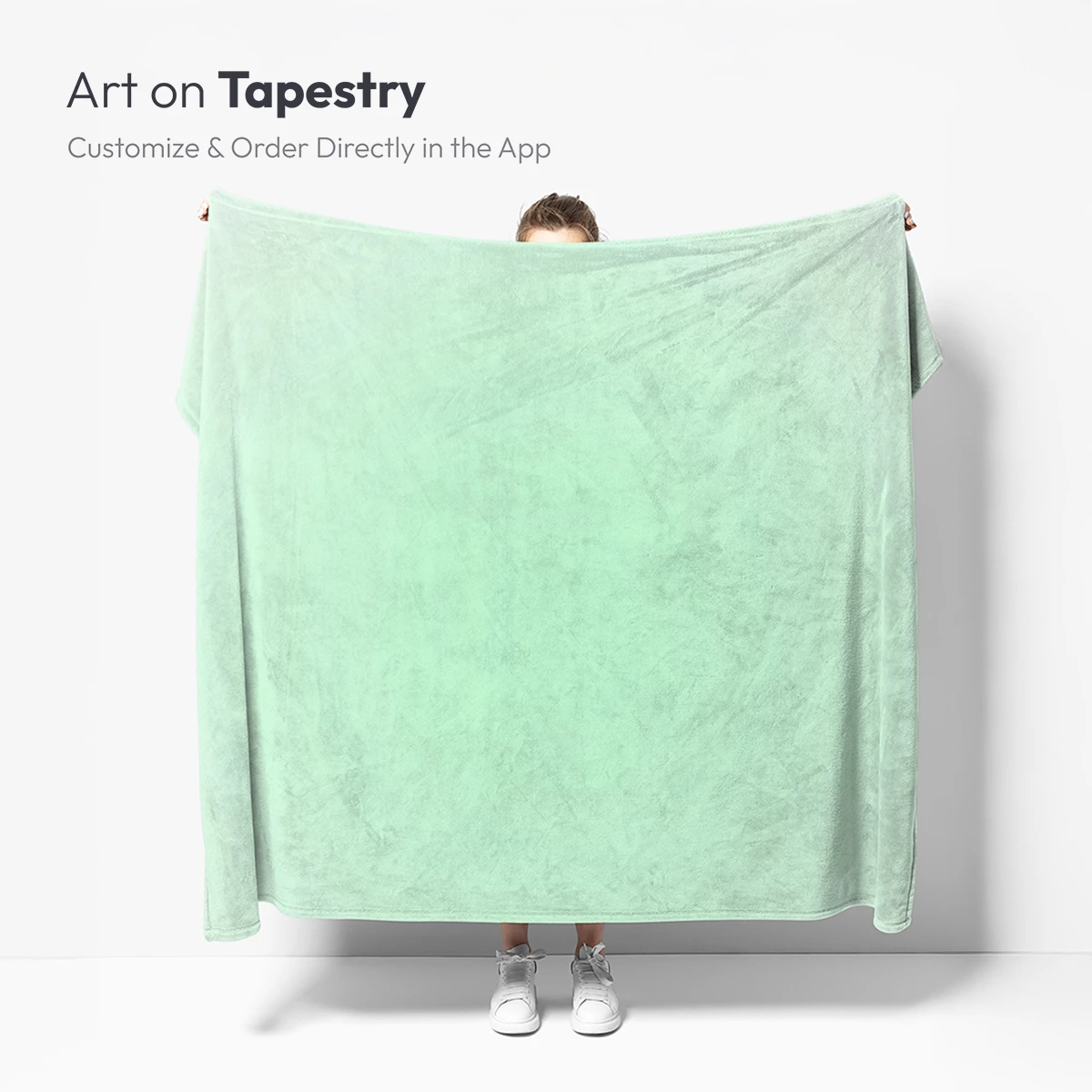 Ethereal Green Gradient: A Soft Dawn - Image 5