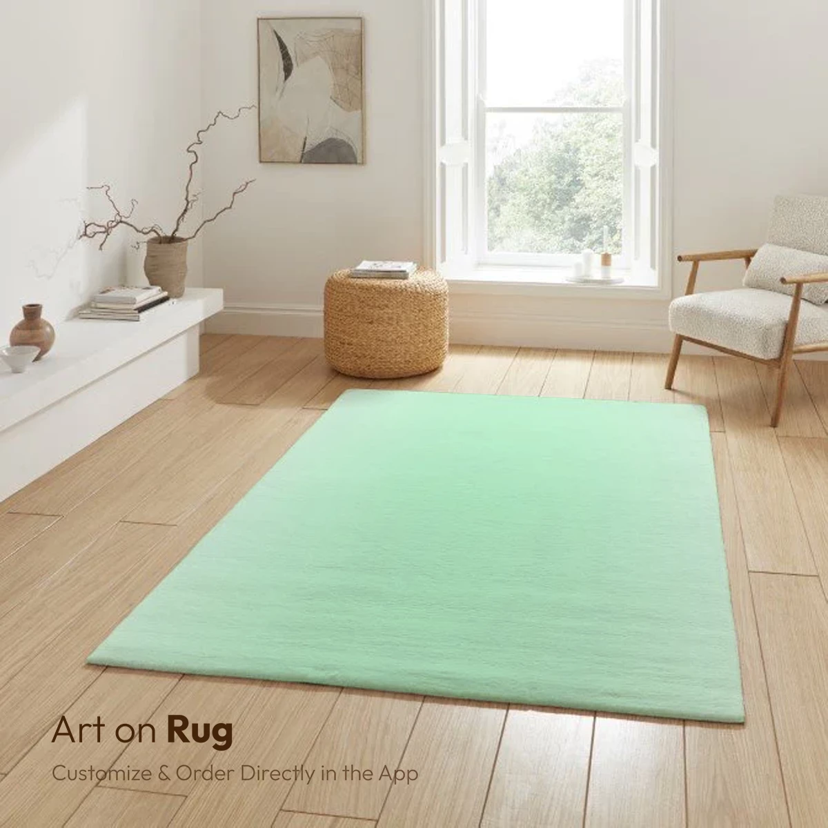 Ethereal Green Gradient: A Soft Dawn - Image 6