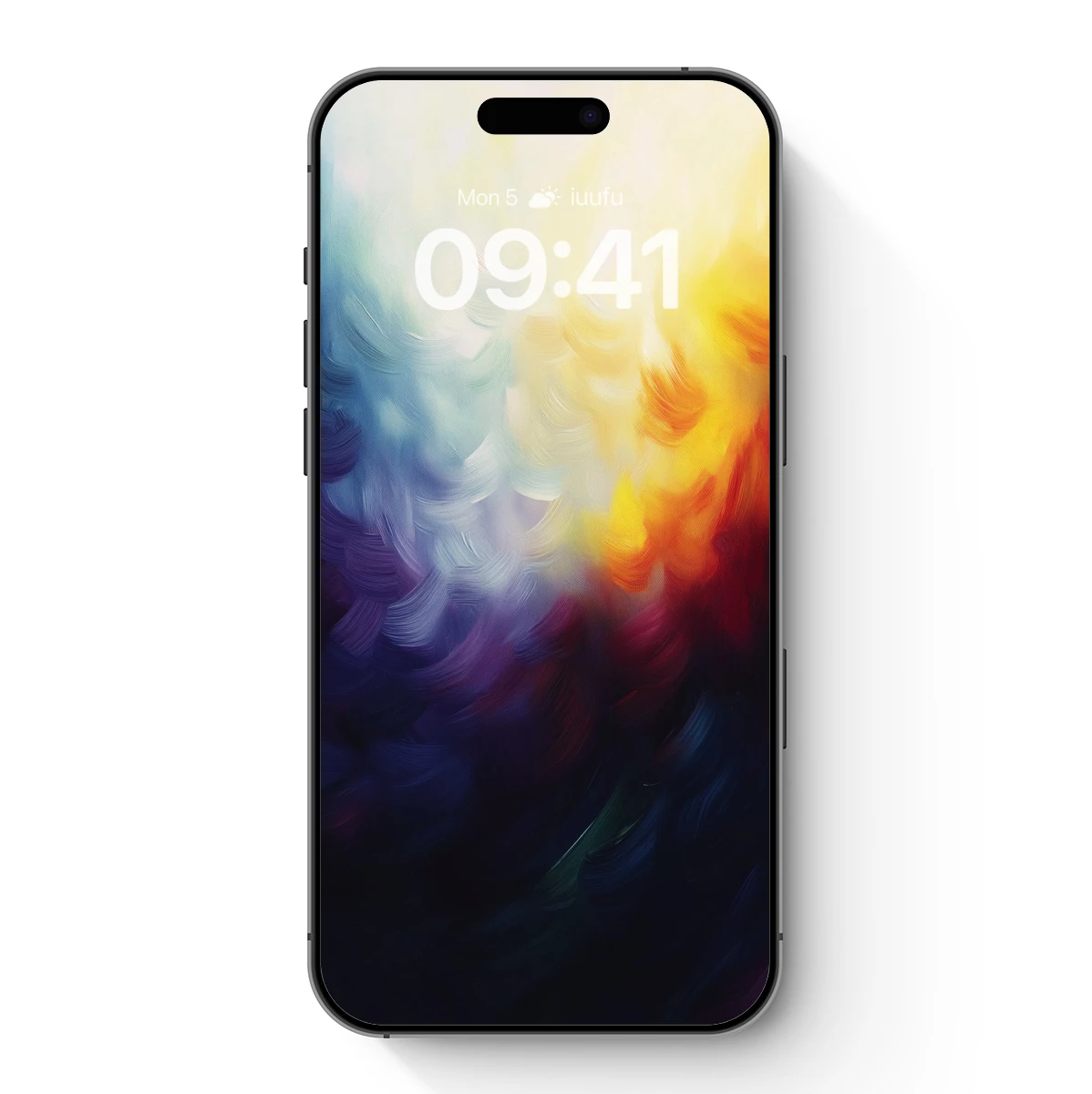 Abstract Fusion: Swirling Colors in Motion