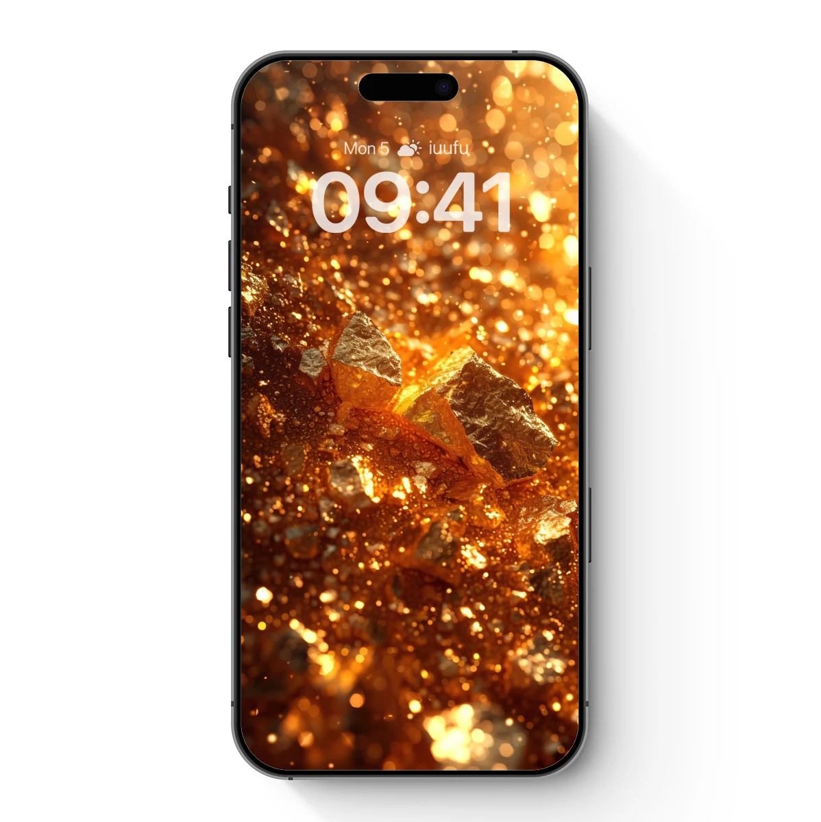 Golden Shards: Radiant Luxe Artistry