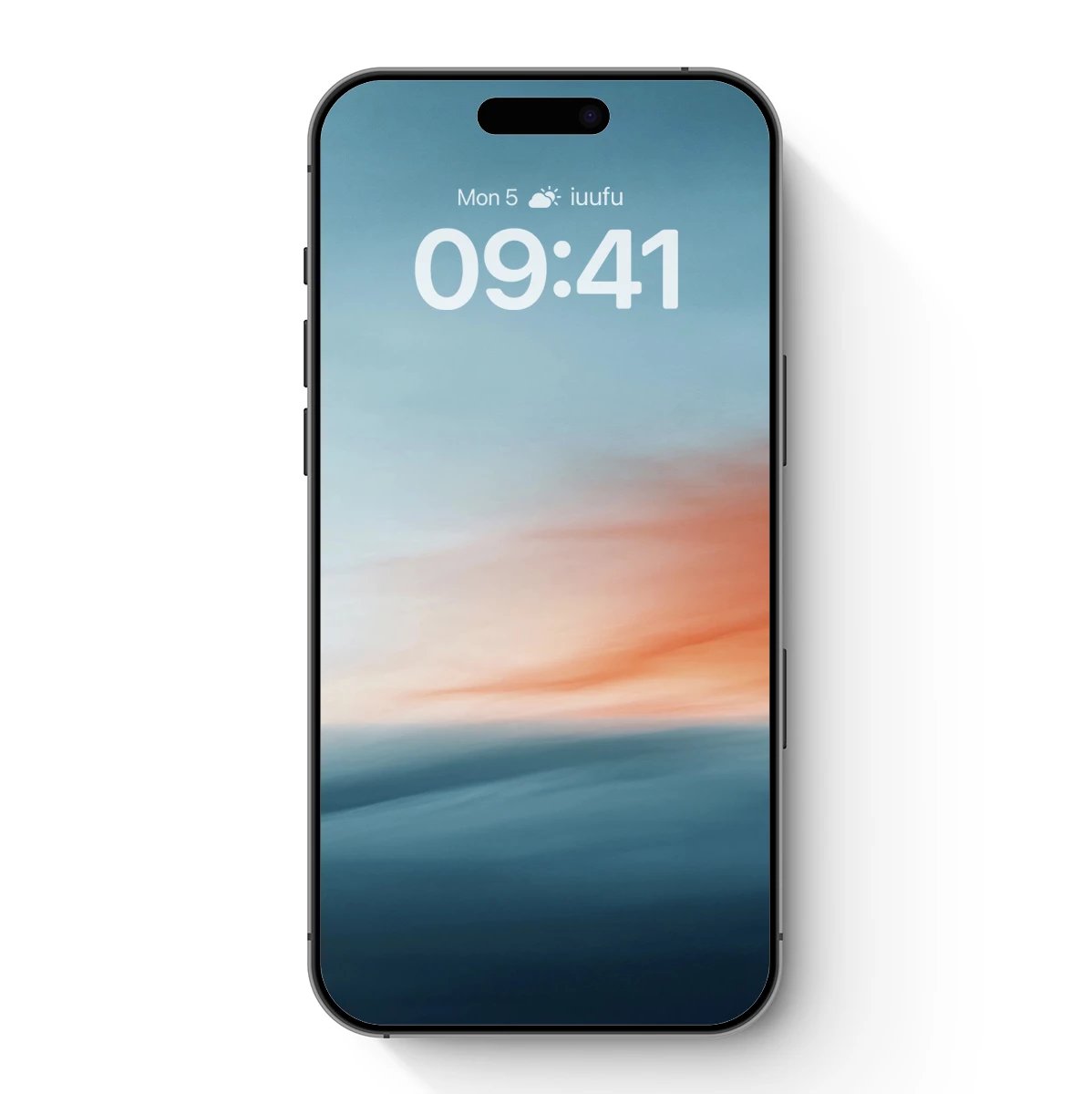 Blurred Sunset Horizon