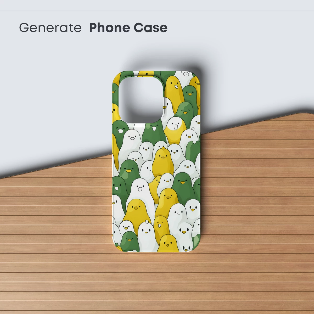 Chubby Avocado Squad: A Quirky Cartoon Gathering - Image 3